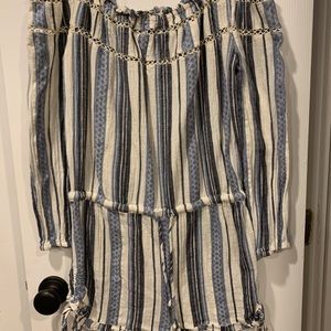 Off the shoulder romper